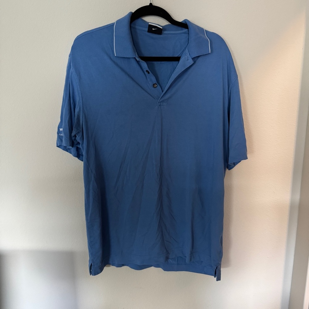 Men's Nike Blue Polo Golf Shirt